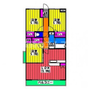 【間取り】 | クレアＳの間取り