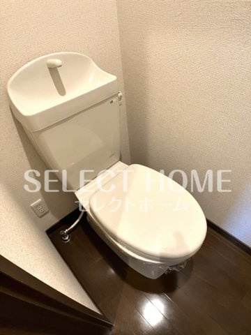 【トイレ】 | リーブル桃山 | 清潔感のあるトイレです