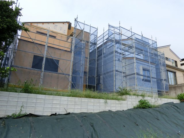 花見川区柏井1丁目　新築分譲　全２棟の外観|令和２年９月１７日撮影