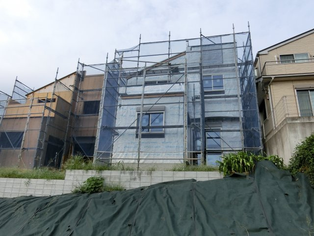 花見川区柏井1丁目　新築分譲　全２棟の外観|令和２年９月１７日撮影