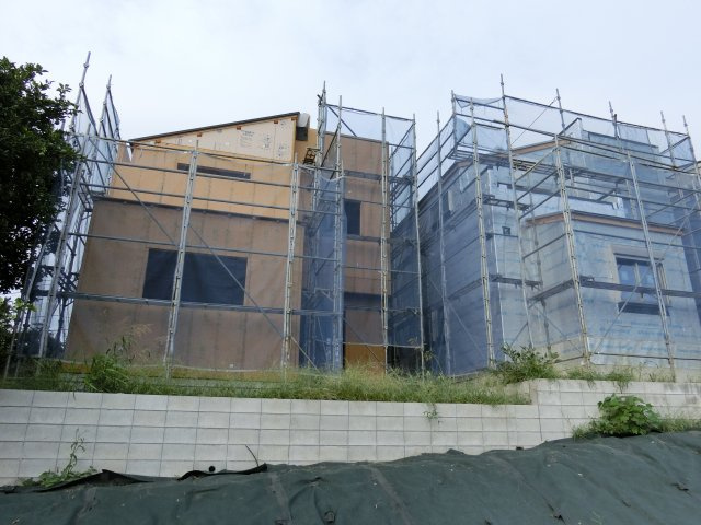 花見川区柏井1丁目　新築分譲　全２棟の外観|令和２年９月１７日撮影