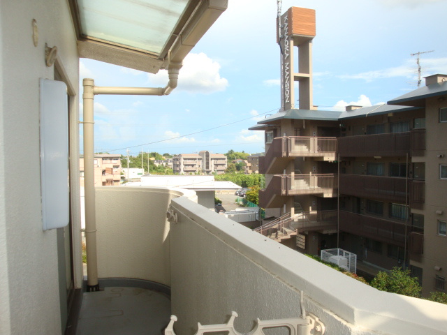 グリーンハイツ生圃のバルコニー