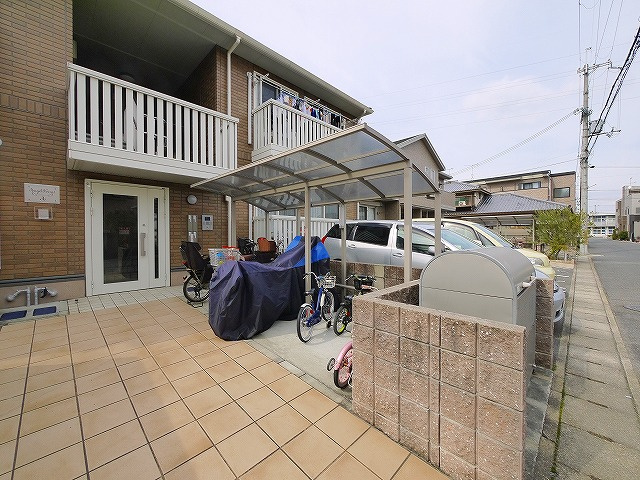 エンジェルハートのその他共用部分|駐輪場です