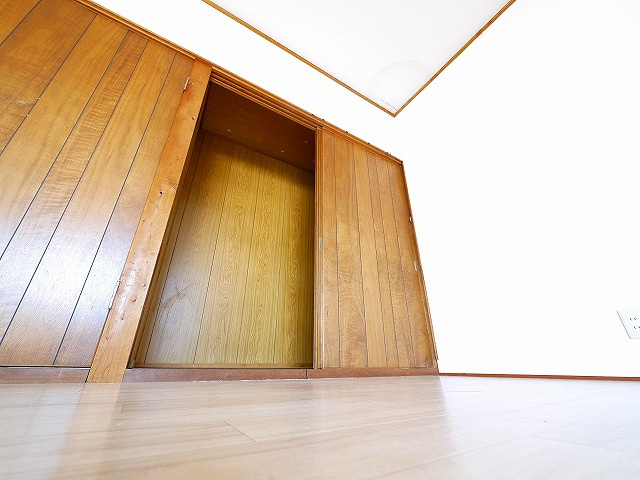 郡山新町テラスハウスの収納|大きなものも収納できそうです