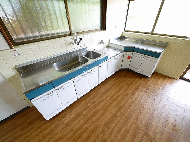 郡山新町テラスハウスのキッチン|キッチンです