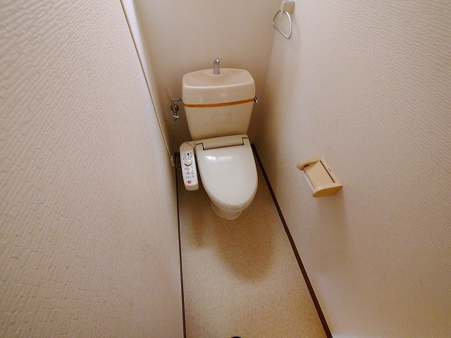 郡山新町テラスハウスのトイレ|トイレもきれいです