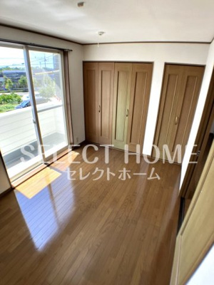 【寝室】 | ドエルマルシェＢ | 寝室です