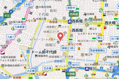 【地図】 | プレジオ南堀江