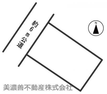 ５２３３８　岐阜市石谷土地　の区画図