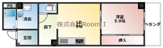 【間取り】 | 浅沼谷町マンション