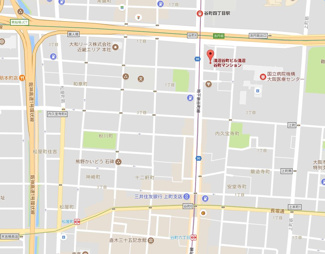 【地図】 | 浅沼谷町マンション