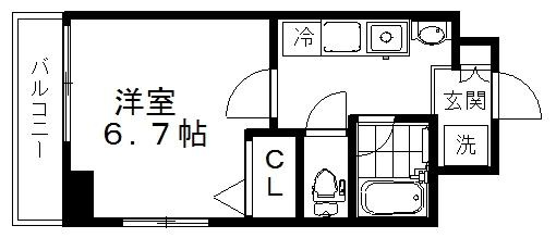 【間取り】 | シャンブル武蔵関