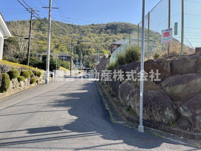 ５３７２９　岐阜市日野北土地の前面道路含む現地写真