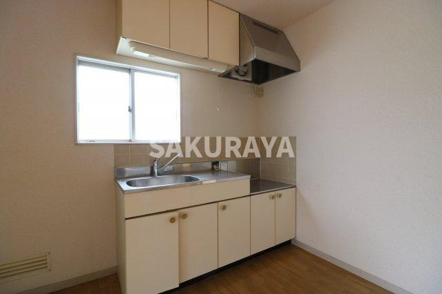 クレッセントヴィラB棟のキッチン