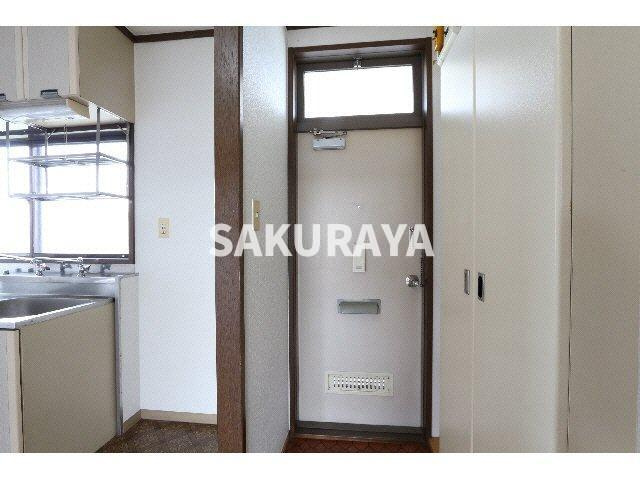 メゾンド・ユーの玄関