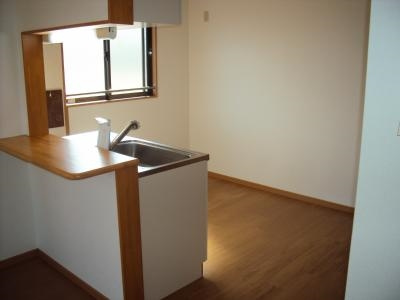 アパルトマン505のキッチン|カウンターキッチン