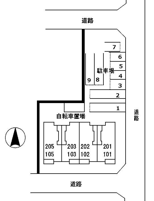 トールスターの区画図