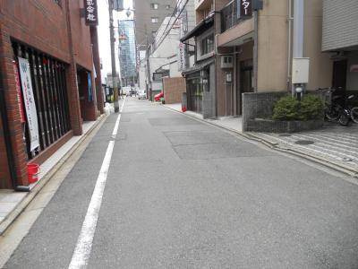 ヴィラカラスマ五条の周辺|前面道路