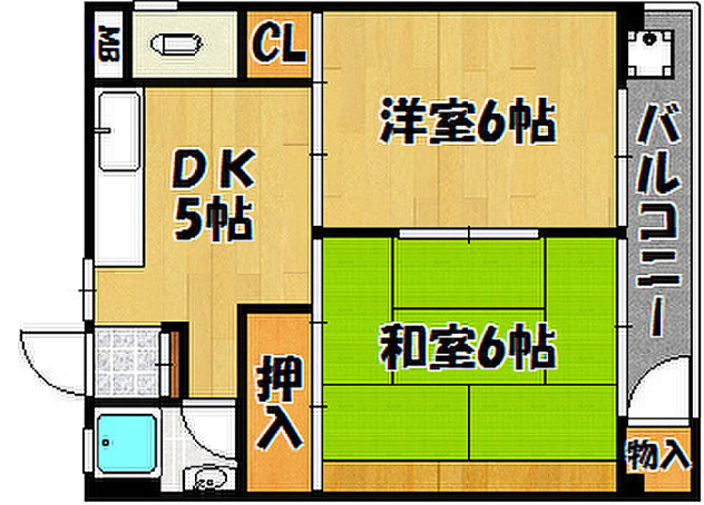 西明石レジデンスの間取り
