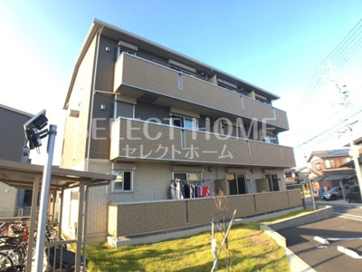 【外観】 | サンレストB棟 | 建物外観を気になさる方へ、見た目の良い物件です