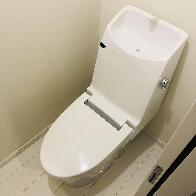 CORTE FELIZのトイレ