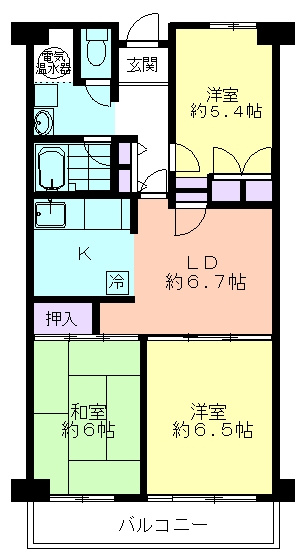 セトル東青梅の間取り