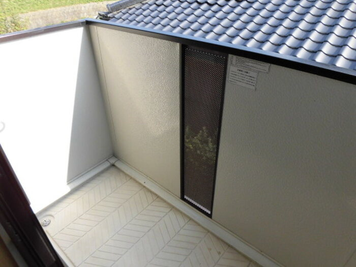 セジュール峯の浦のバルコニー|お洗濯にも便利なバルコニー付き