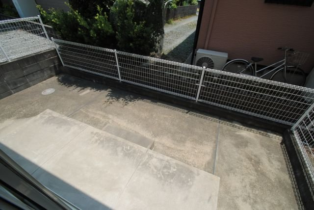 エマーブルⅢ A棟のバルコニー