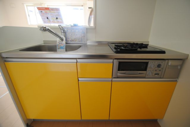 エマーブルⅢ A棟のキッチン