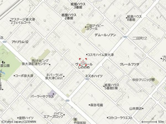 【地図】 | ヴァンベールしののめ　Ｂ棟