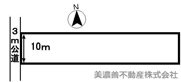 ２４７０６　羽島市竹鼻町飯柄土地の区画図