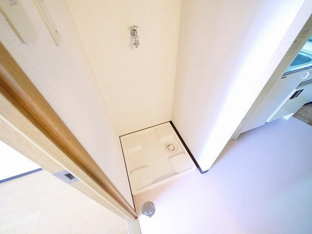 メゾンラポールの設備|室内洗濯機置き場があります