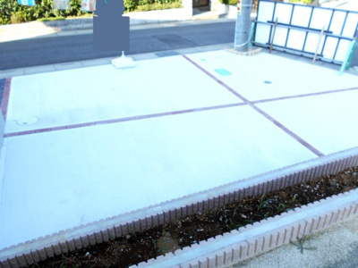 【駐車場】 | 春日部市　西金野井　全4棟　4号棟　らすと1棟　角地 | 駐車スペースもあります。完成物件。内覧可能。送り迎えも可能。ローン相談可能。お電話下さい。ハウスドットコムです。４ＳＬＤＫ。つまり納戸付。