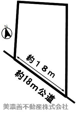 ４６８１８　一宮市北方町北方土地の区画図