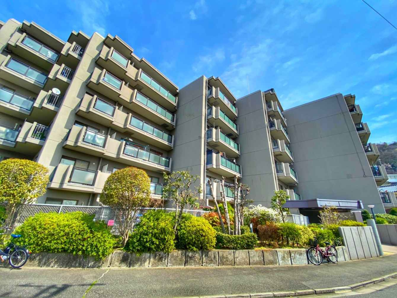 ペット可能◆サンロイヤル池田◆三方角部屋♪5面バルコニーの画像