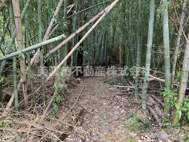 ４４９０８　岐阜市長森岩戸土地の前面道路含む現地写真