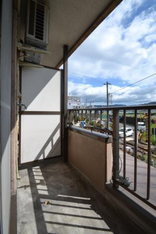 ピアーチェ新庄のバルコニー