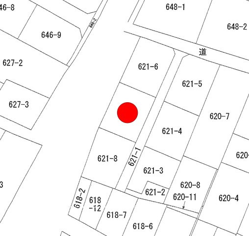 足利市助戸１丁目の売地の区画図
