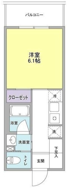 アクシス元住吉　の間取り|オートロック・エレベーター・宅配ボックス完備♪