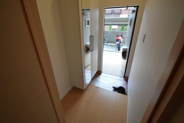 アメニティーＣの玄関|またもや玄関です。