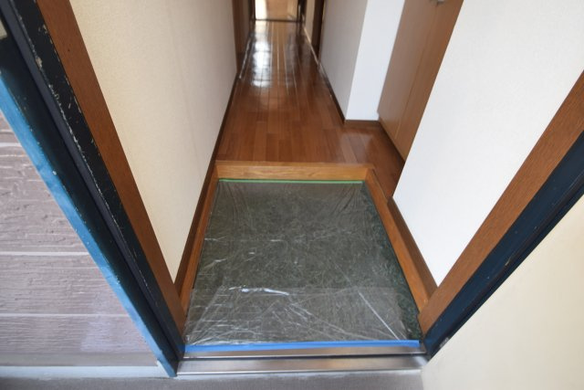 エスフィールドハイツの玄関|使い勝手の良い間取りです