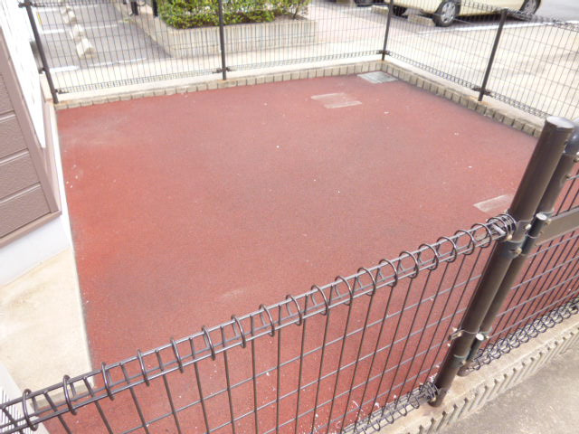 コンフォート東塚Ｂのバルコニー