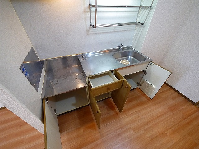 ヴェルリバージュのキッチン|きれいなキッチンです