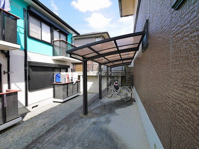 ヴェルリバージュのその他共用部分|駐輪場です