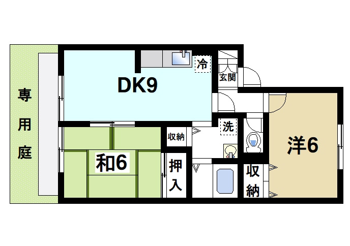 ヴェルリバージュの間取り