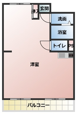 【間取り】 | ロイヤルメゾンⅠ