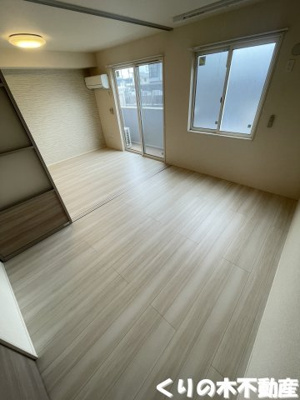 【寝室】 | エトワールしゅりⅤ | 開放的な寝室です