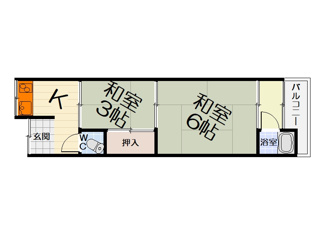 【間取り】 | 諏訪森町中3丁文化（カネイ文化）