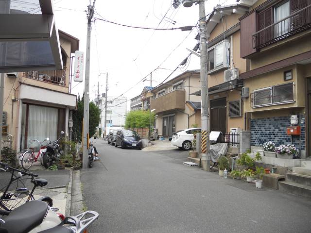 ベルリード二条の周辺|前面道路