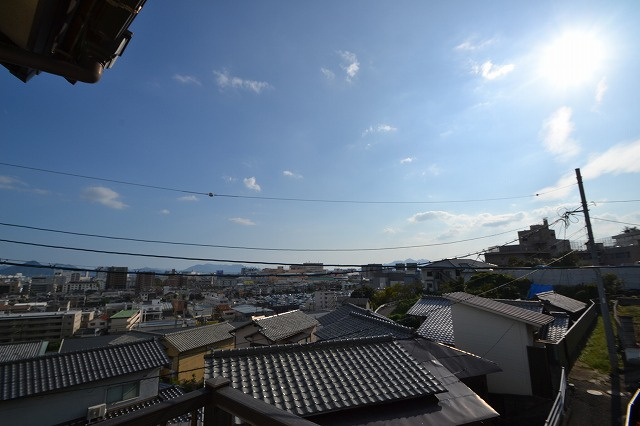 広島市西区草津梅が台の一戸建ての展望